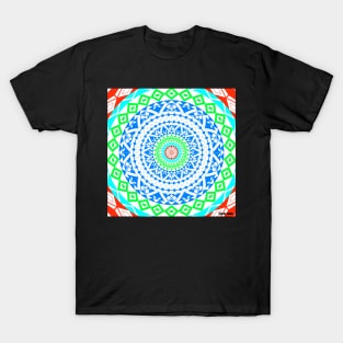 circle of life in mexican pattern T-Shirt